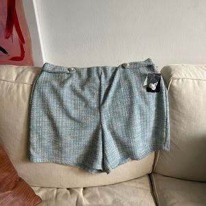 Chanel style tweed pants